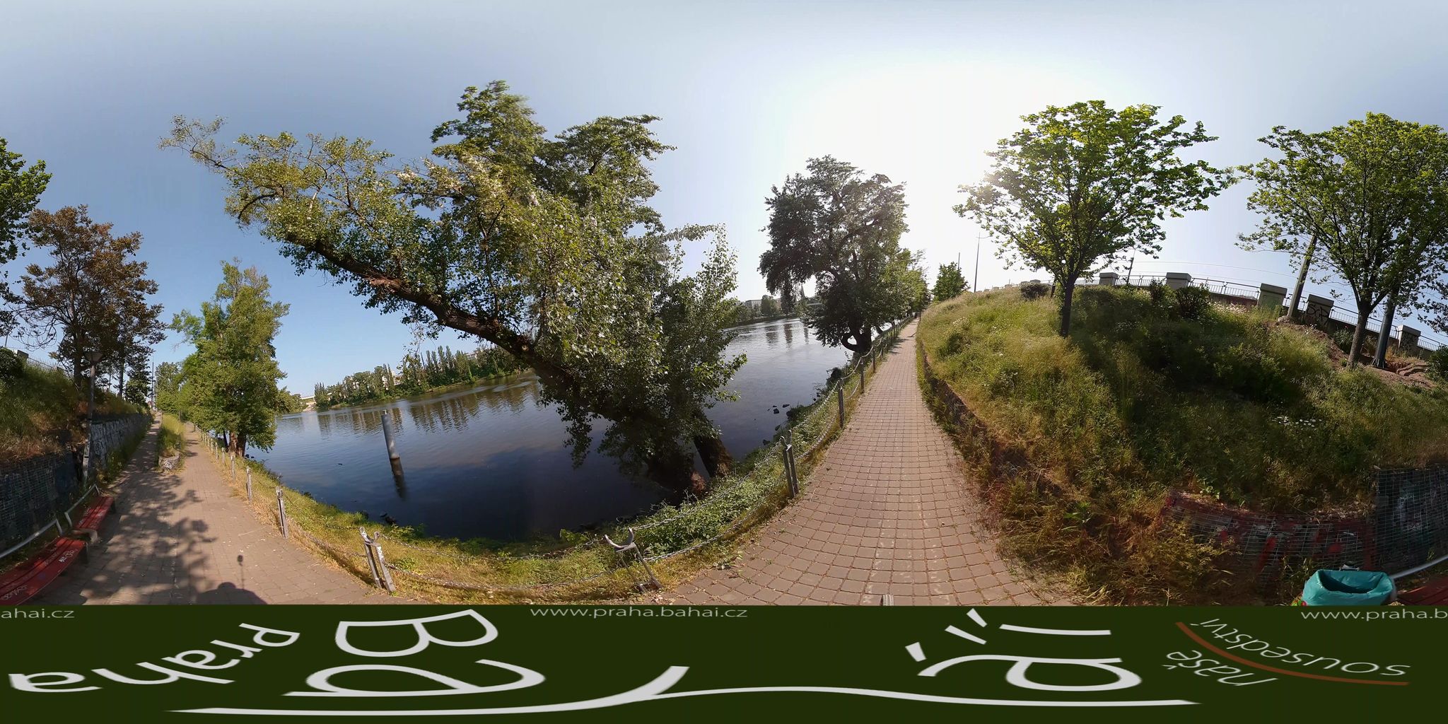 Dnešní pohled – Rohanský most