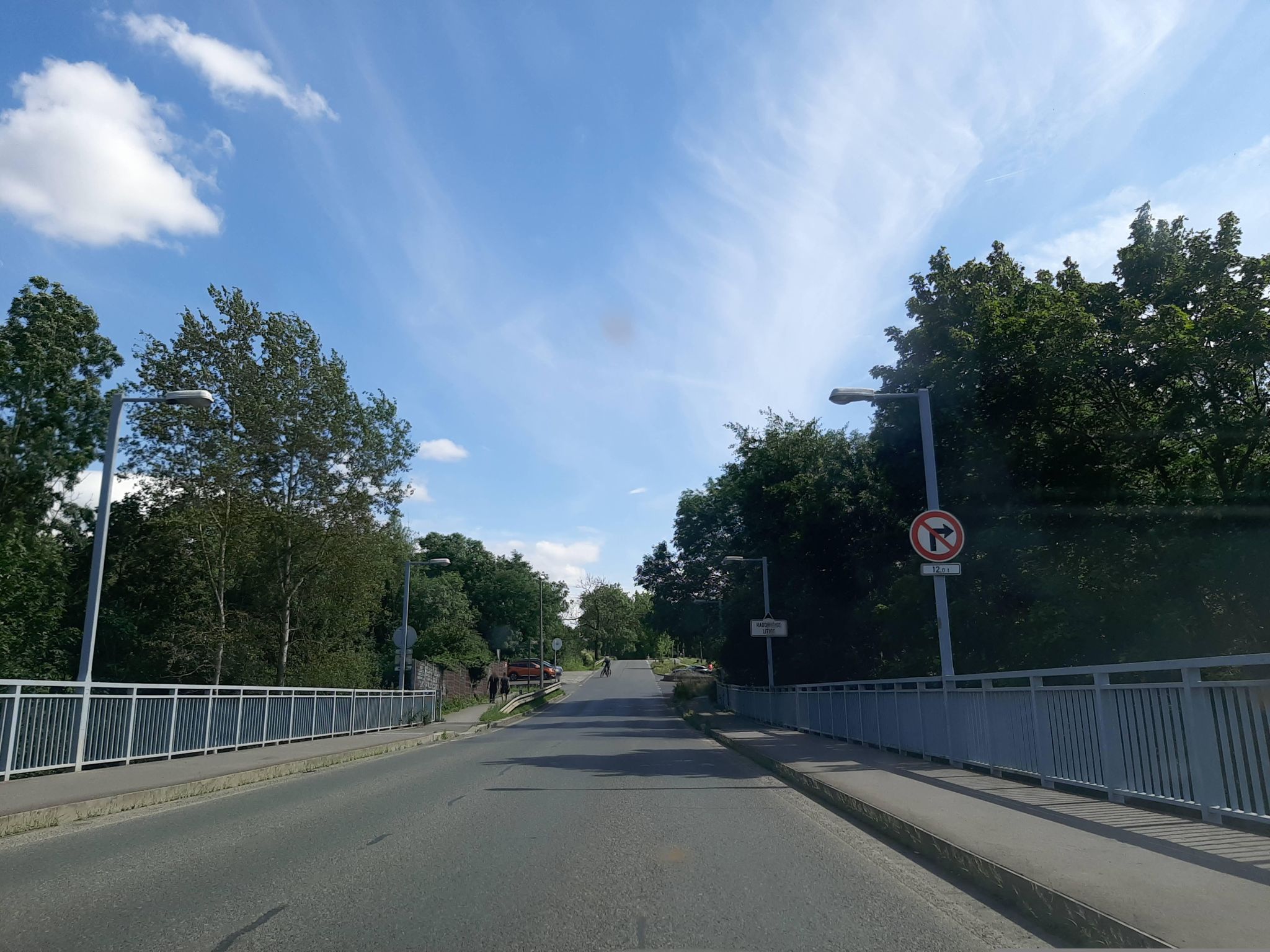 Dnešní pohled – Tyršův most (Doudlevce)