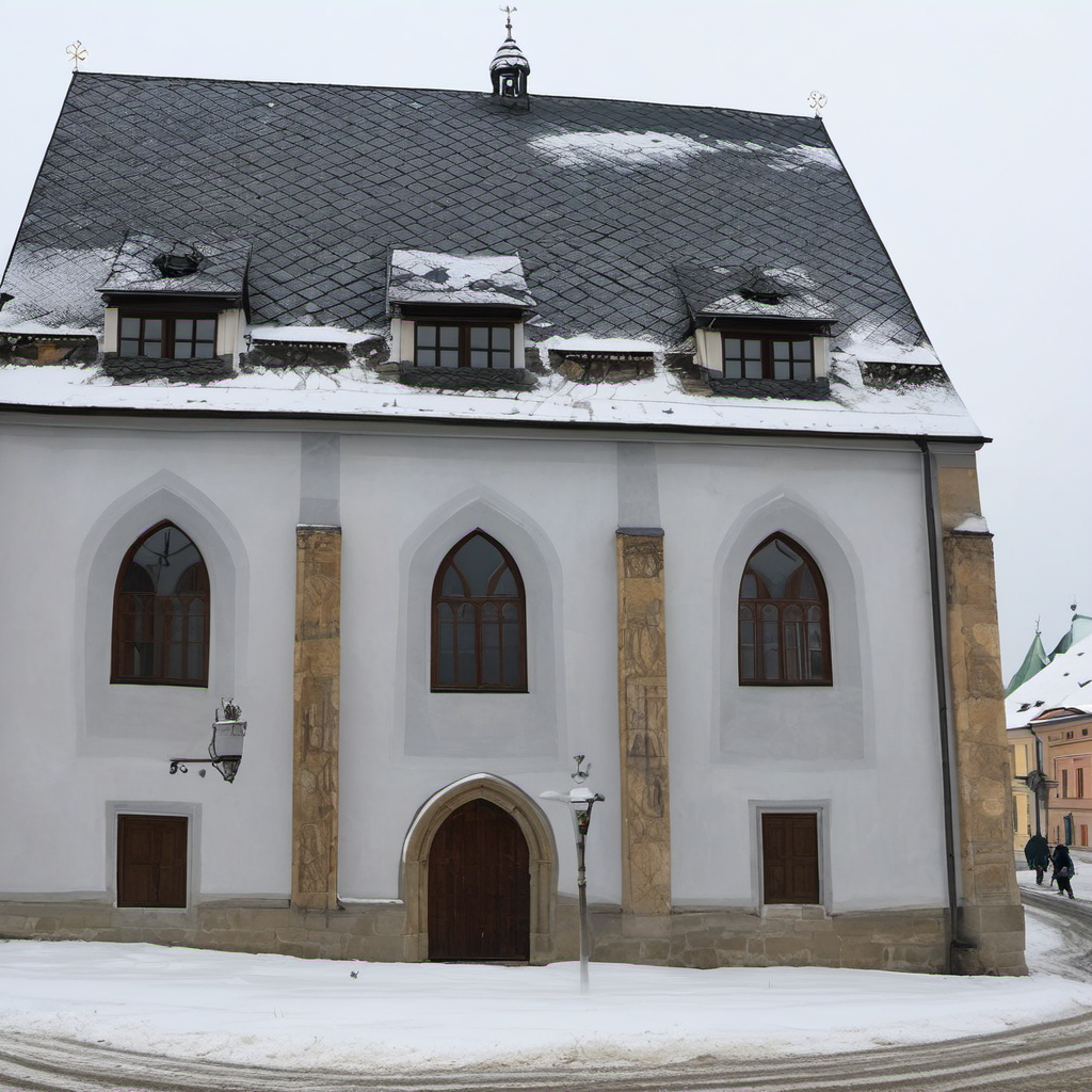 Historická podoba – Bývalý kostel svaté Alžběty v Jindřichově Hradci