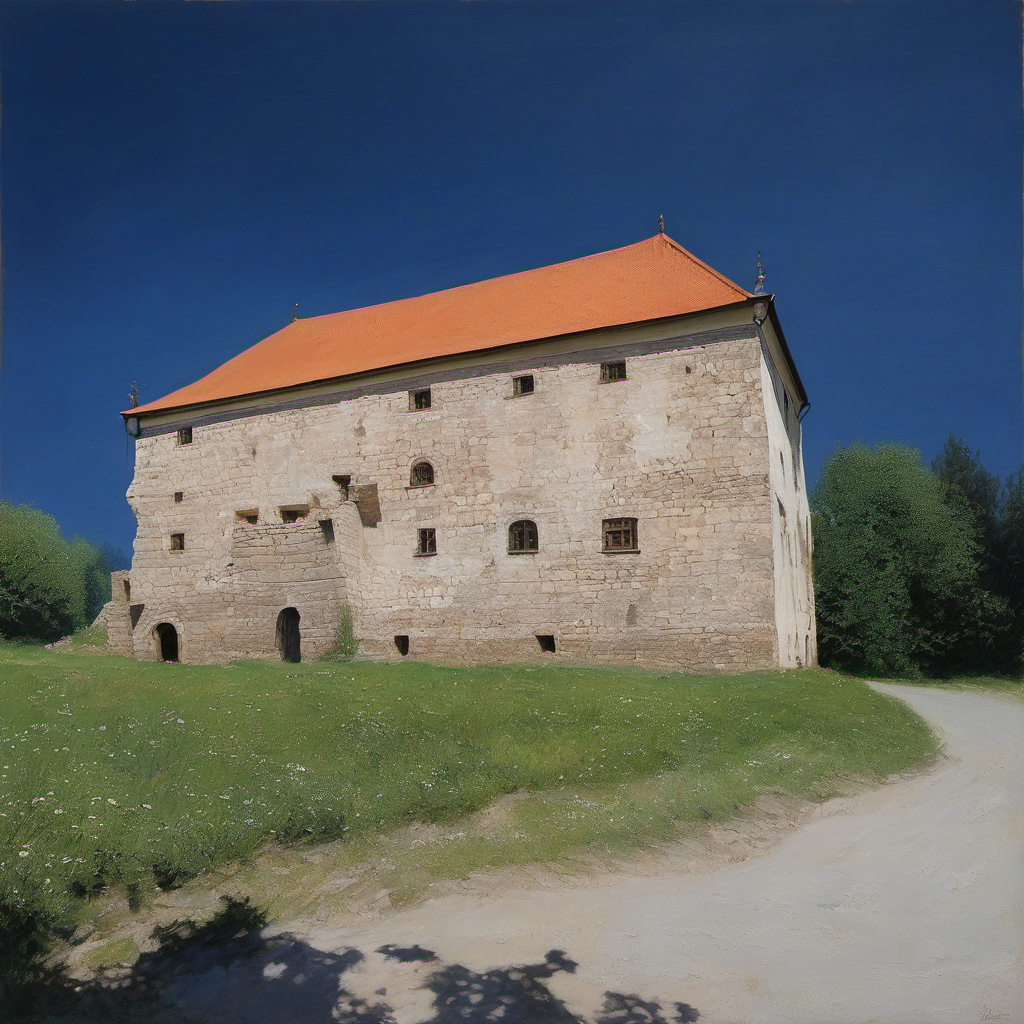 Historická podoba – Bývalá tvrz – sýpka