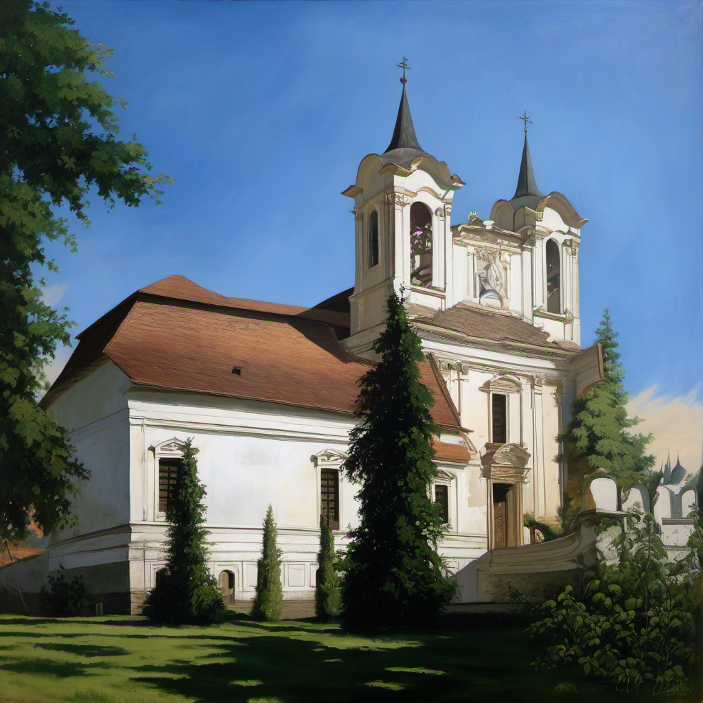 Historická podoba – Benediktinský klášter Rajhrad