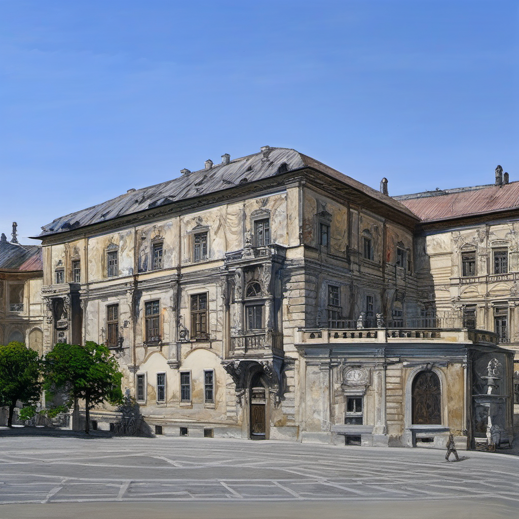 Historická podoba – Berglův palác