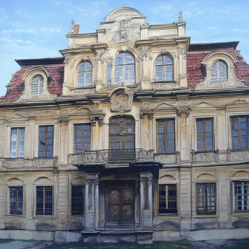 Historická podoba – Blücherův palác