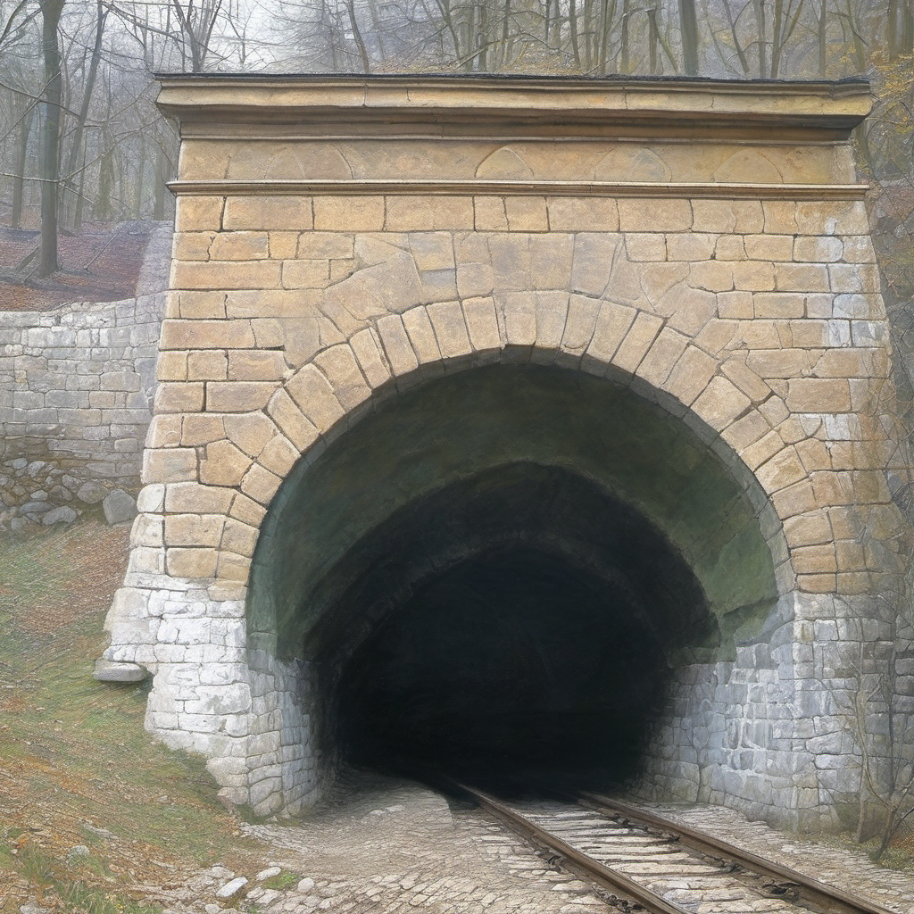 Historická podoba – Blanenský tunel č. 8/1