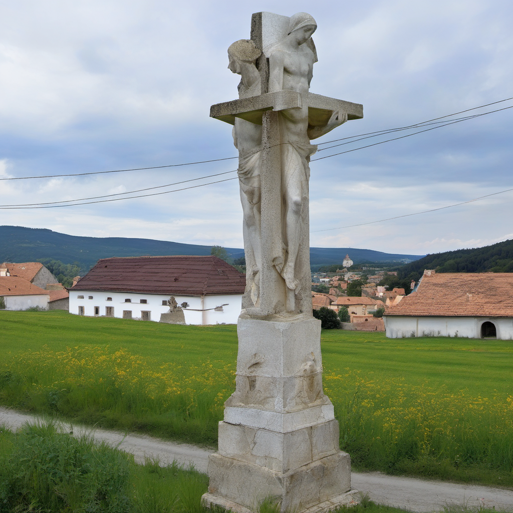 Historická podoba – Boží muka se sousoším Piety
