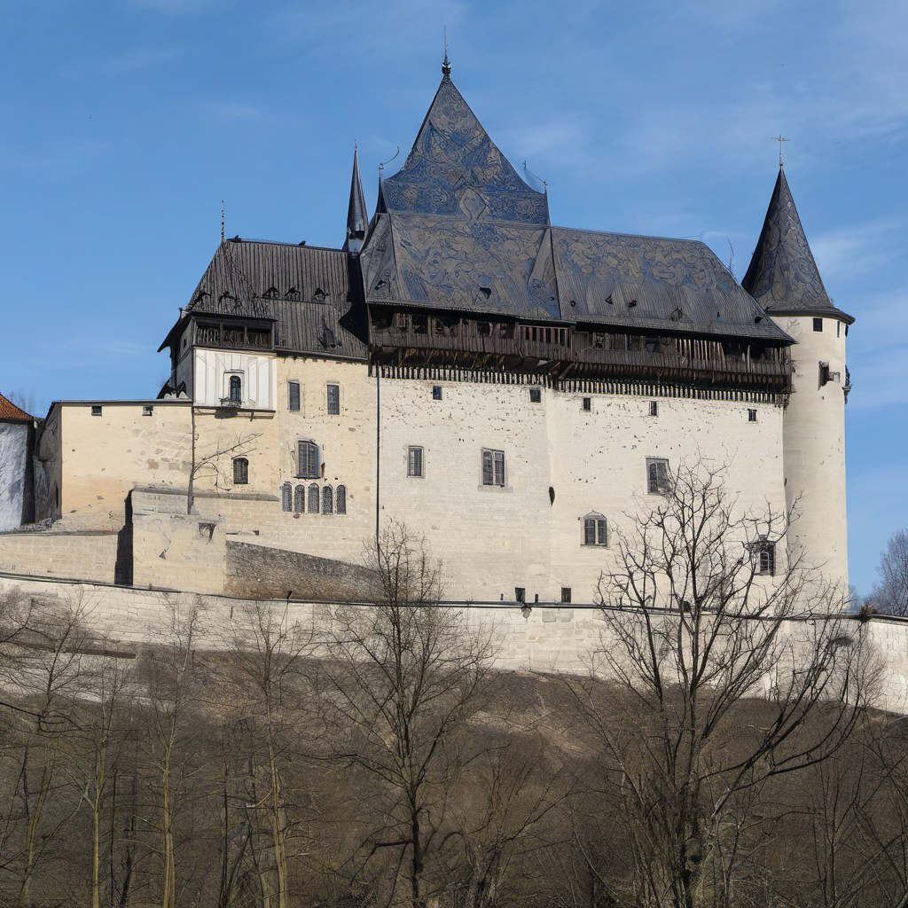 Historická podoba – Císařský palác na Karlštejně