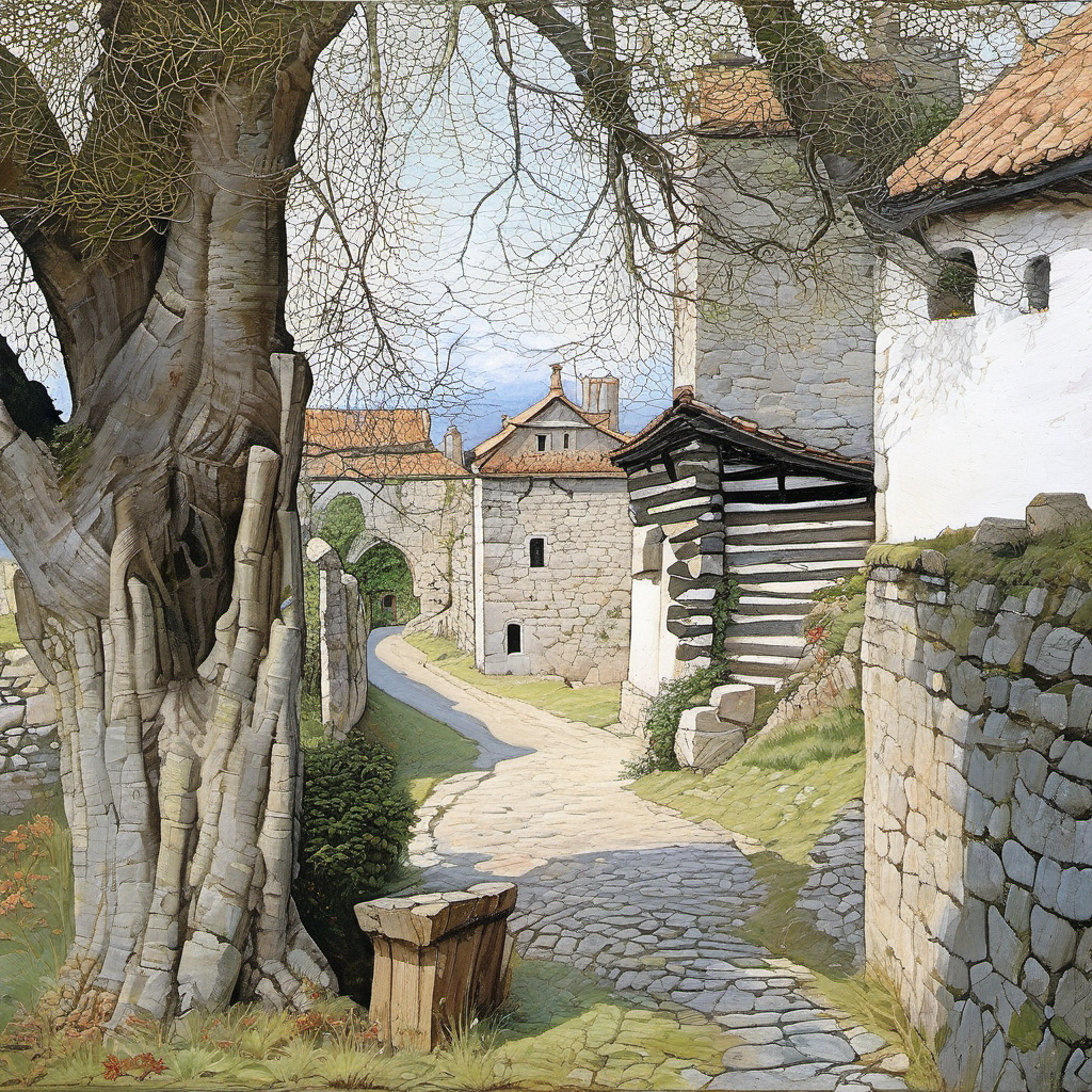 Historická podoba – Dlážděné cesty ve Ždírci a v Bořejově