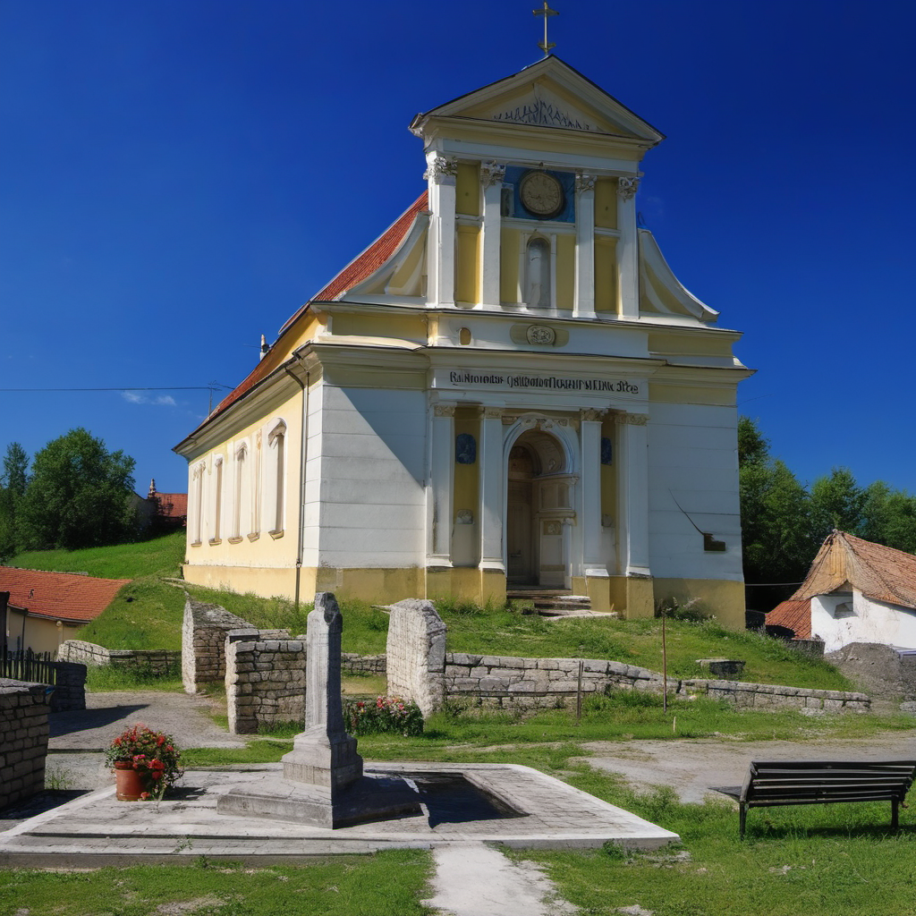 Historická podoba – evangelický kostel v Bučině