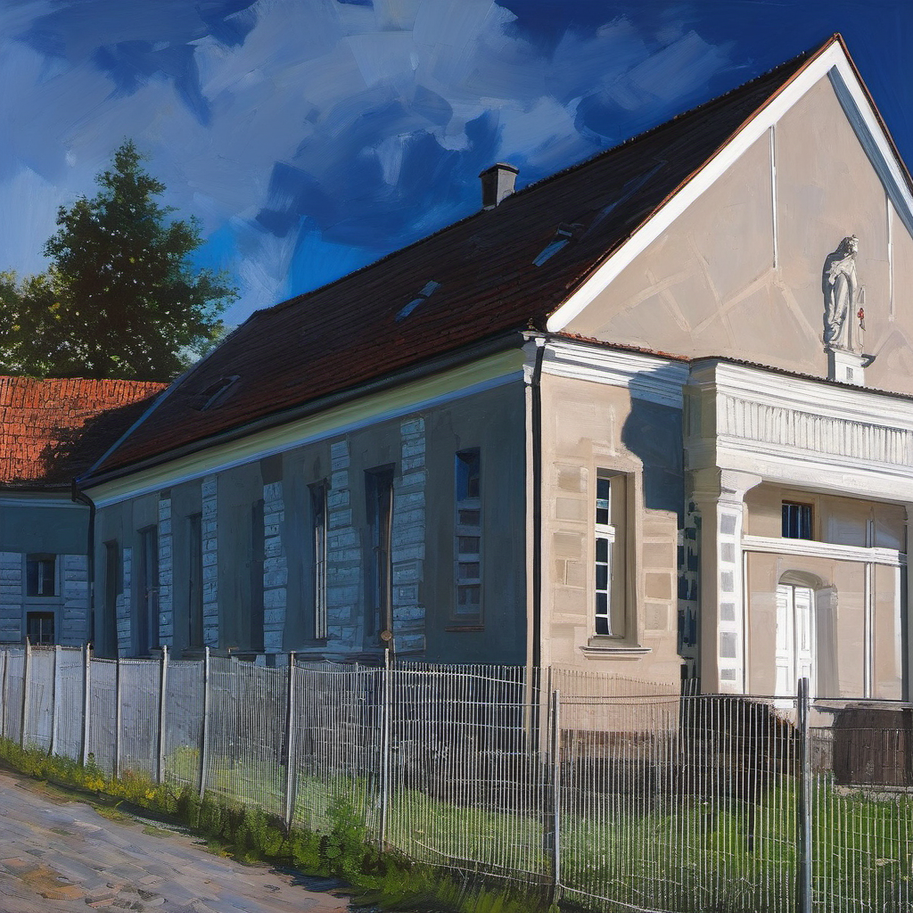 Historická podoba – evangelický kostel v Lipové