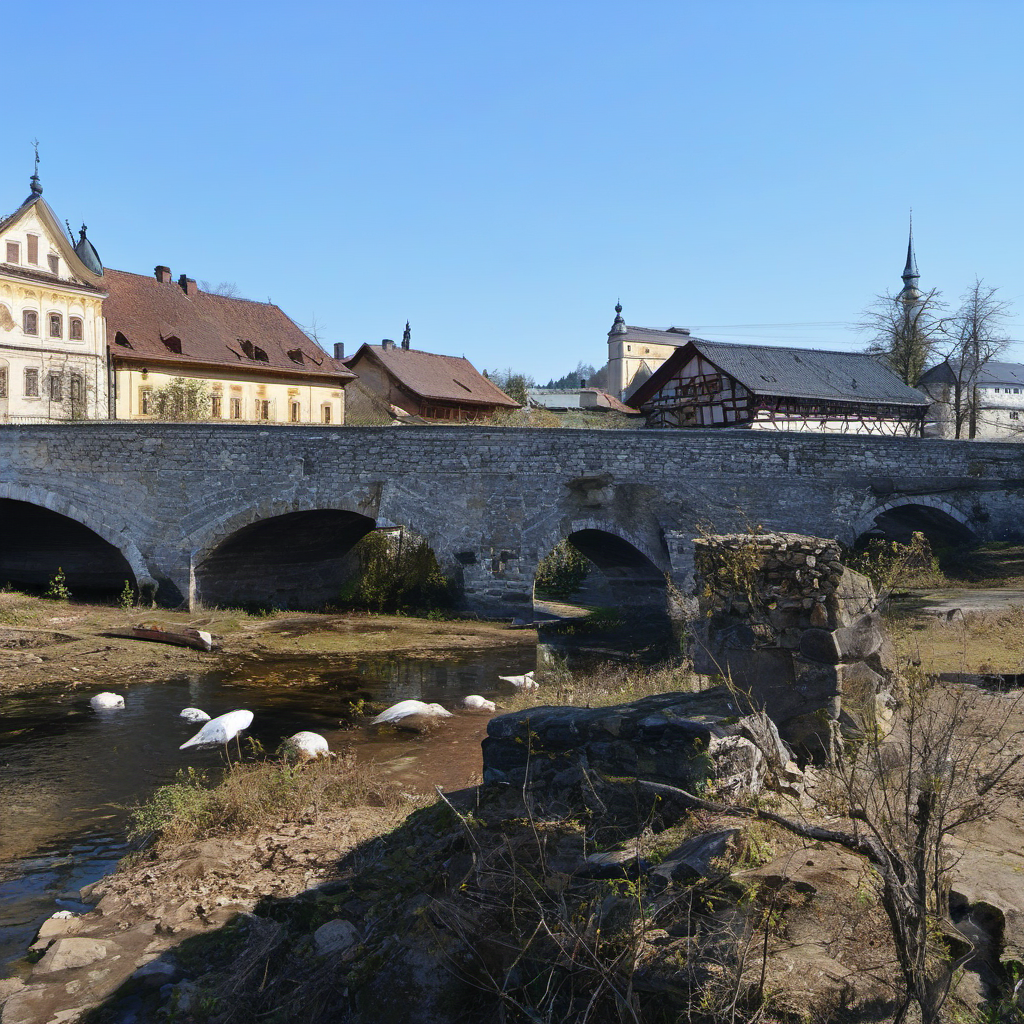 Historická podoba – Horní most