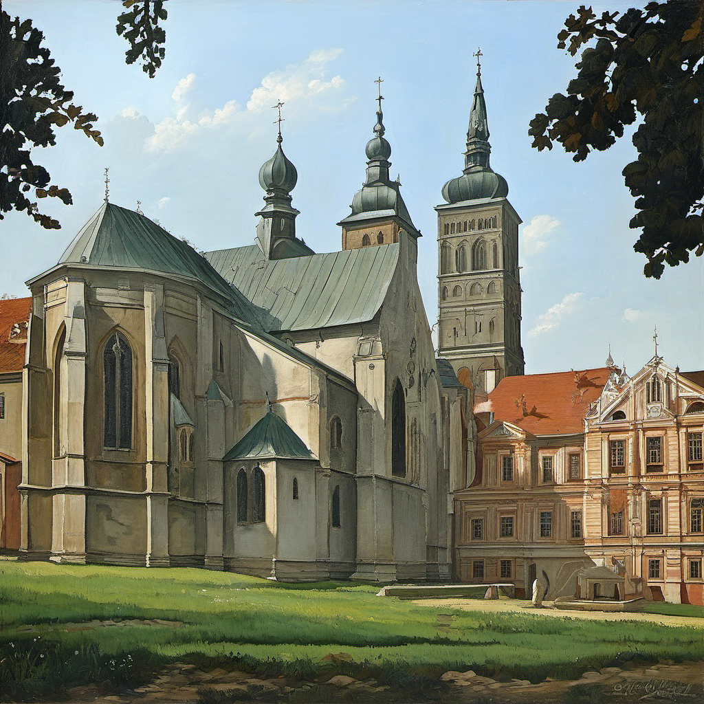 Historická podoba – Kanonie premonstrátů klášter Teplá
