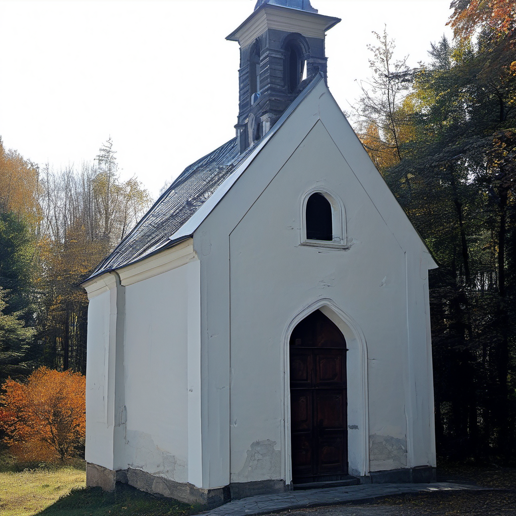 Historická podoba – kaple (Mírová)