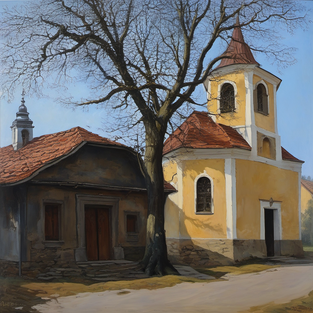 Historická podoba – Kaple Čtrnácti svatých pomocníků (Mradice)