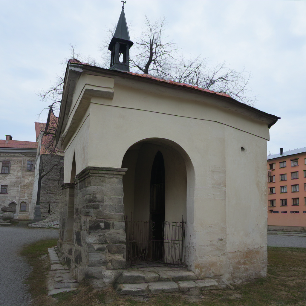 Historická podoba – kaple Na Studních