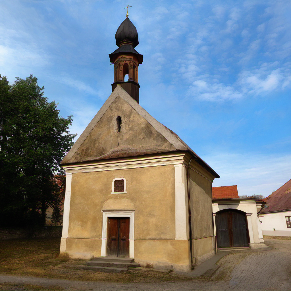 Historická podoba – kaple Nalezení svatého Kříže (Velká Dobrá)