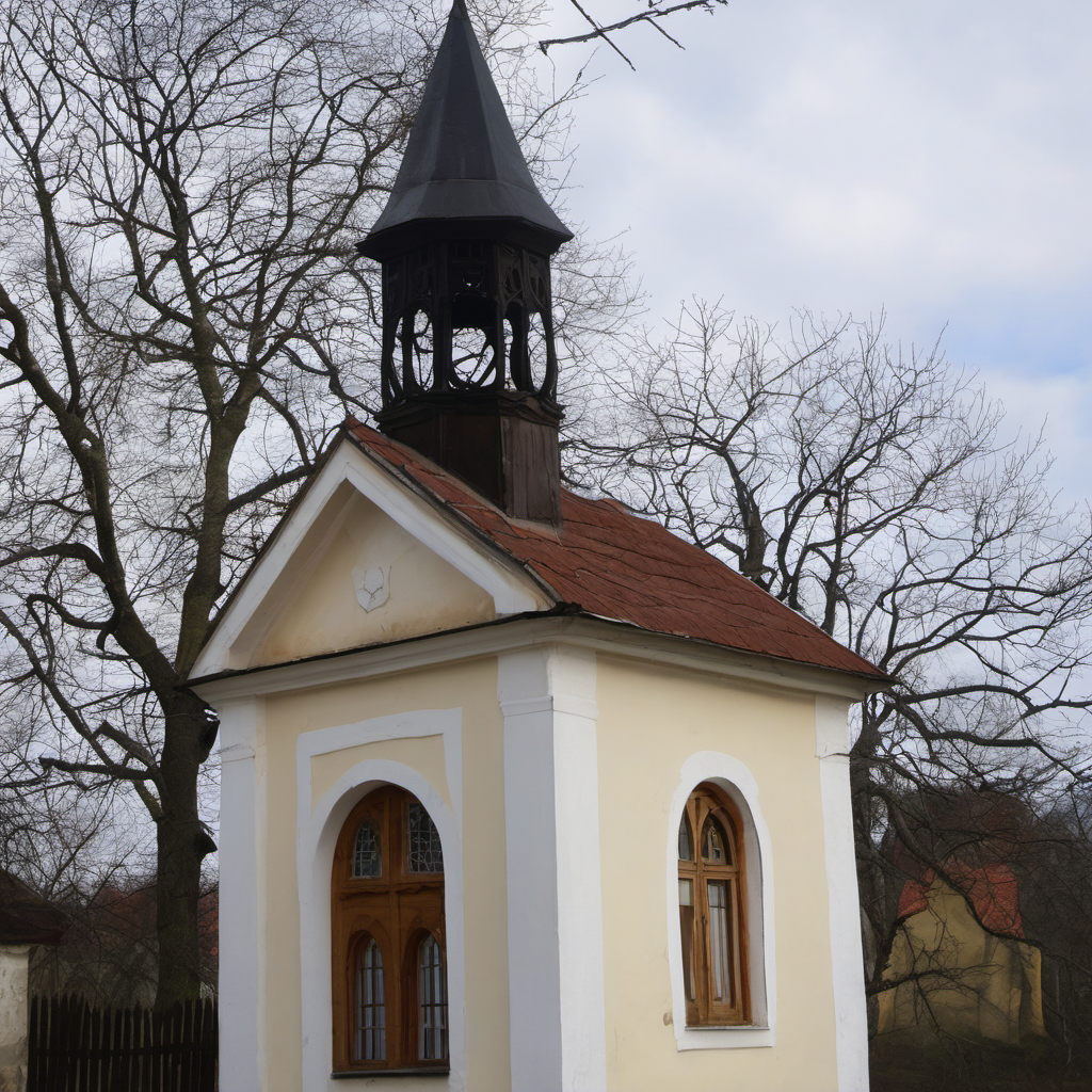 Historická podoba – kaple Nanebevzetí Panny Marie (Hořičky)