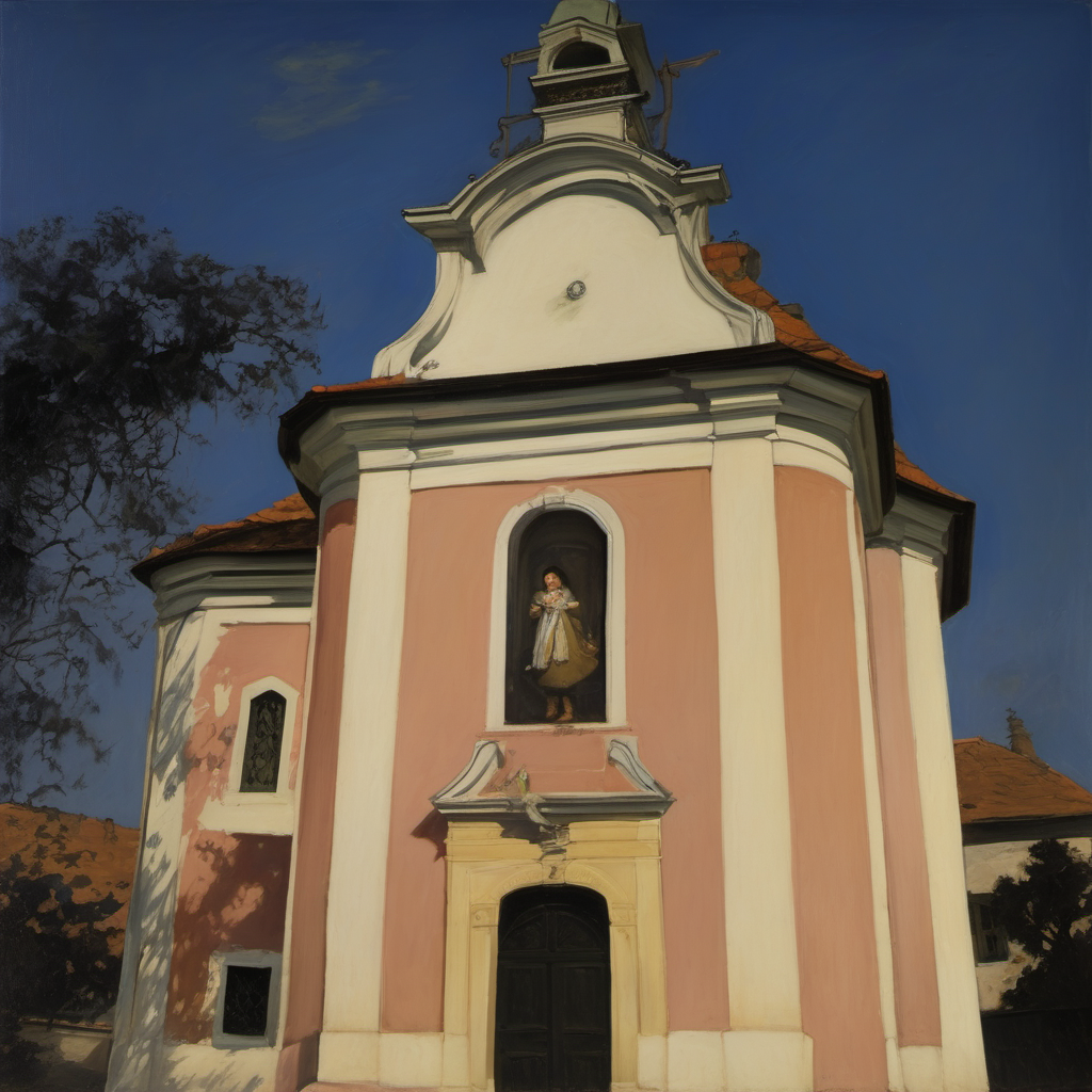 Historická podoba – kaple Nanebevzetí Panny Marie (Hoštka)