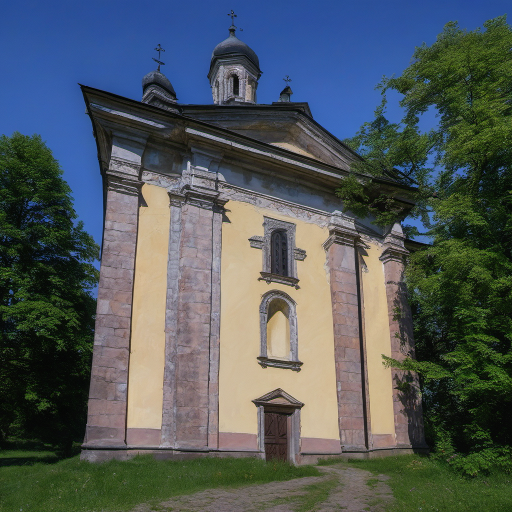 Historická podoba – kaple Nejsvětější Trojice (Chlumec)