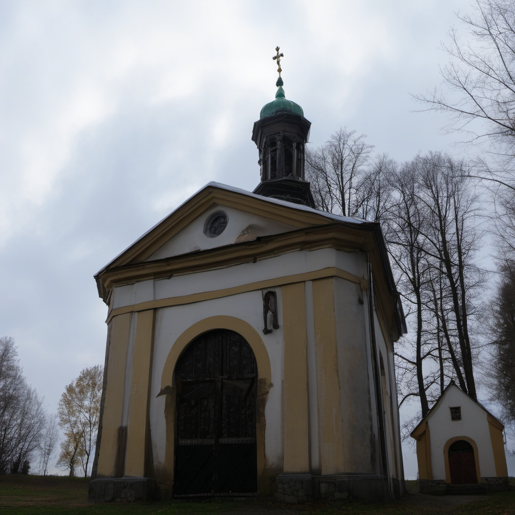 Historická podoba – kaple Nejsvětější Trojice (Staré Křečany)
