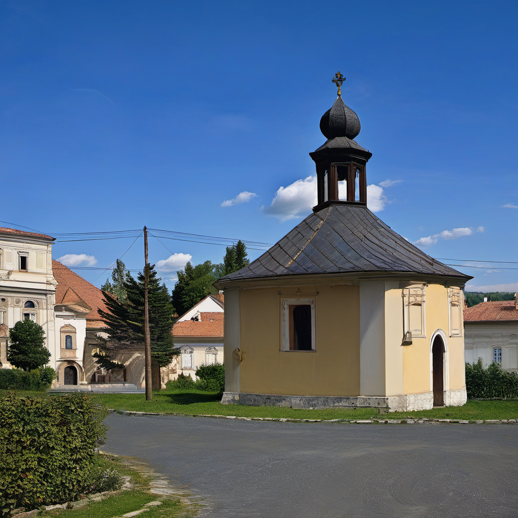 Historická podoba – kaple Panny Marie (Vahaneč)
