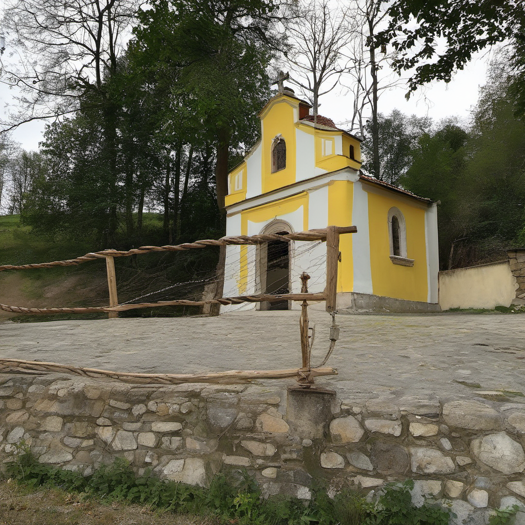Historická podoba – kaple Panny Marie Prostřednice všech milostí ve Vědlicích