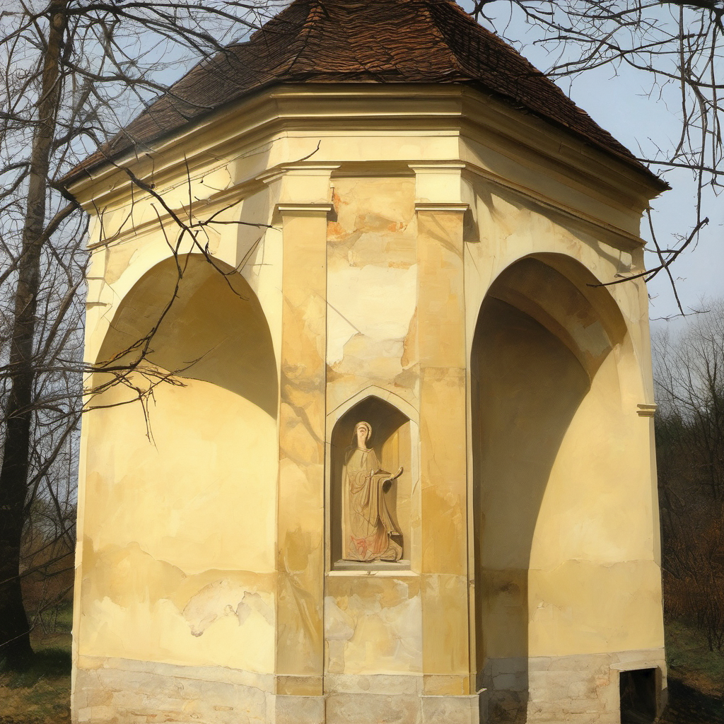Historická podoba – Kaple svaté Anny (Hostěnice)
