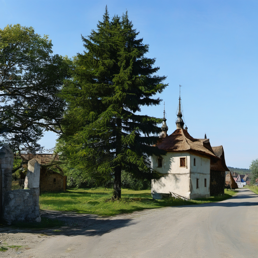 Historická podoba – kaple svaté Anny (Husí Lhota)