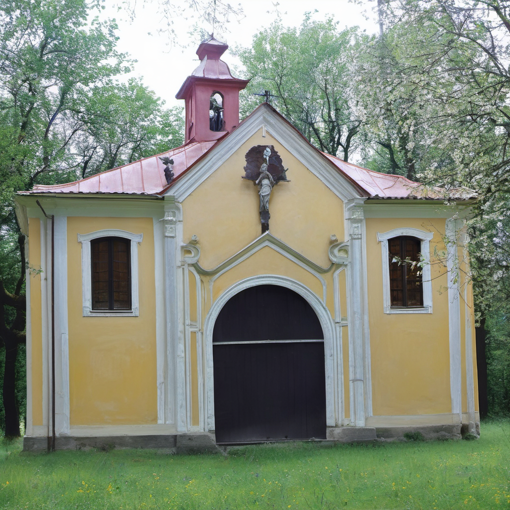 Historická podoba – kaple svaté Anny (Lobendava)