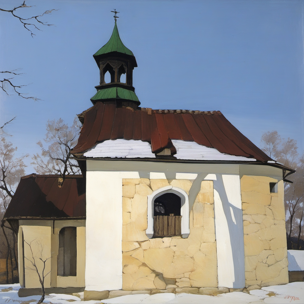 Historická podoba – kaple svaté Rodiny (Deštné v Orlických horách)