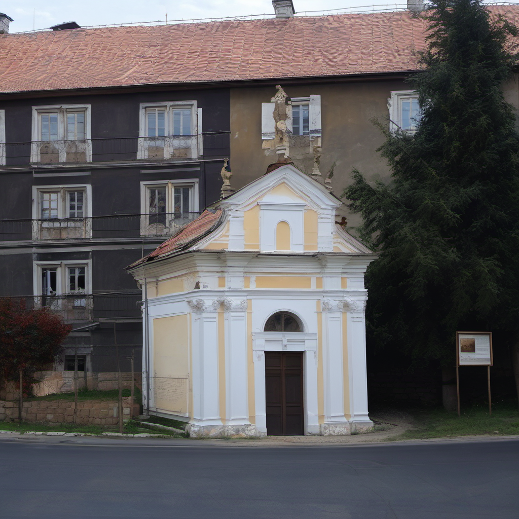 Historická podoba – kaple svaté Rozálie (Arnultovice)