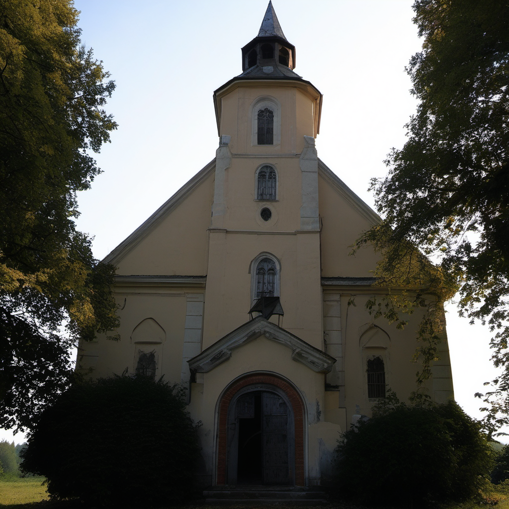 Historická podoba – kaple svatého Jana Křtitele (Rožany)