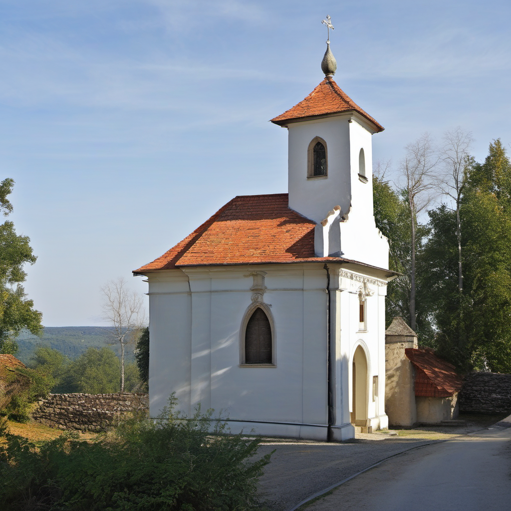 Historická podoba – kaple svatého Václava (Holasice)