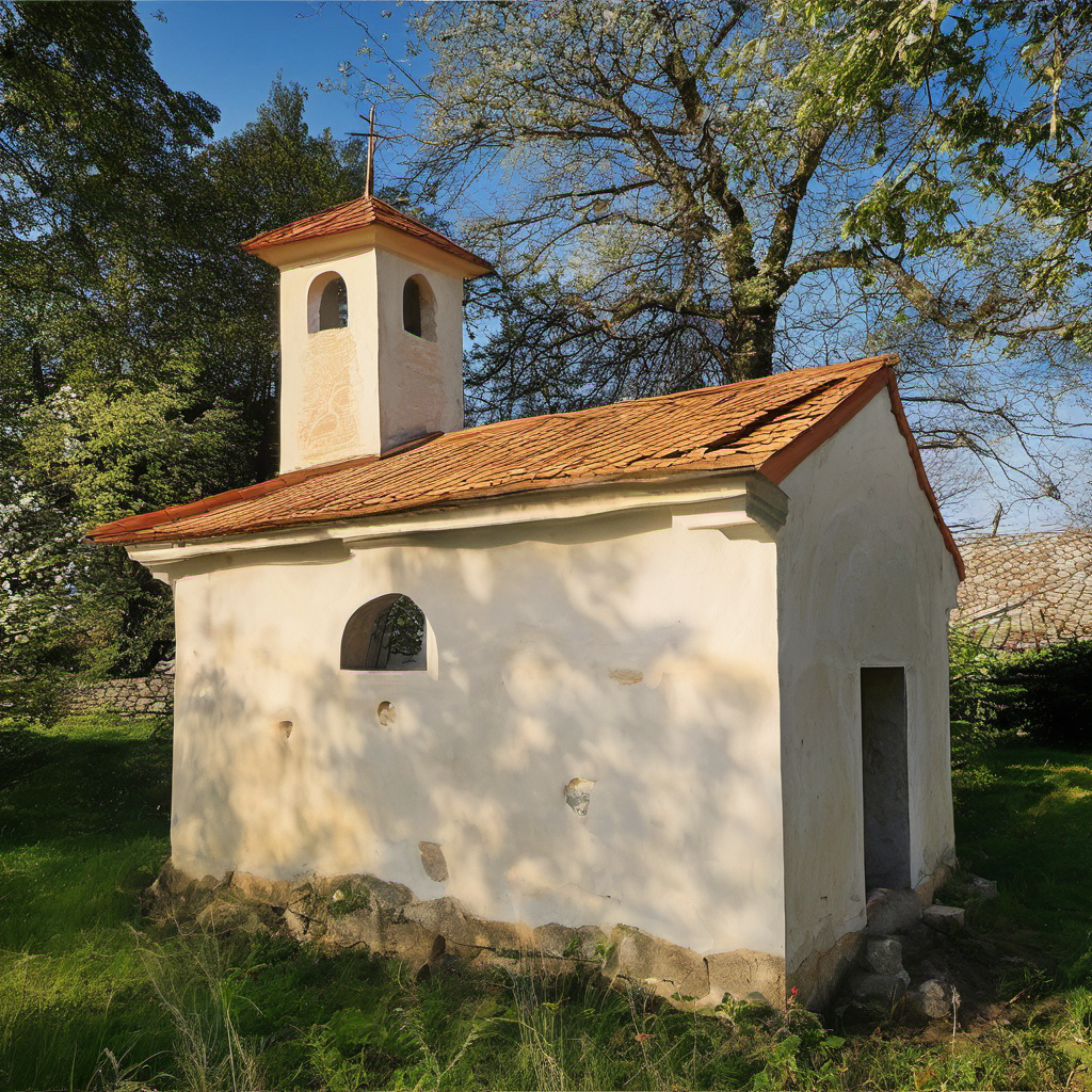 Historická podoba – Kaple svatého Václava (Malesice)