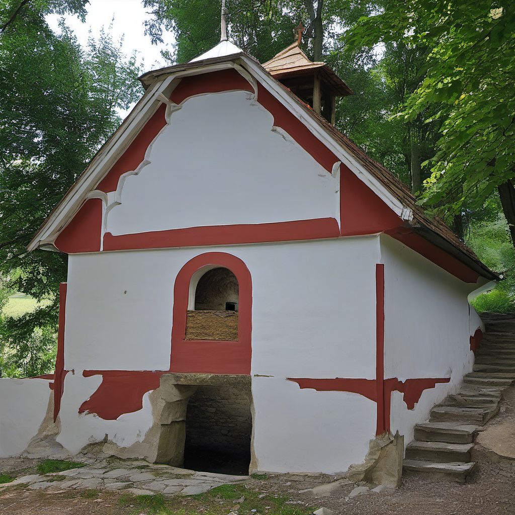 Historická podoba – kaplička svaté Kateřiny
