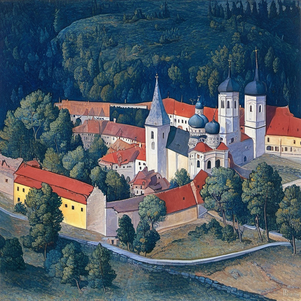 Historická podoba – Klášter Doksany