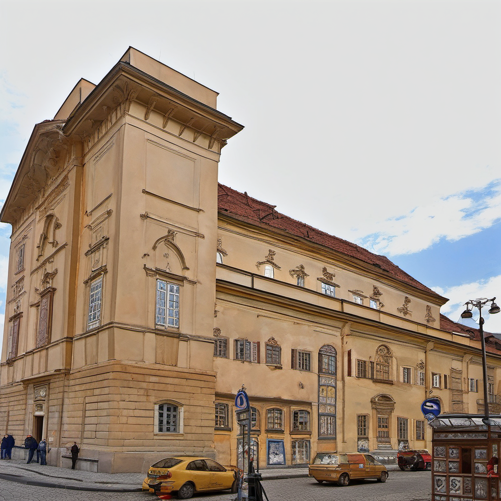 Historická podoba – Klášter irských františkánů