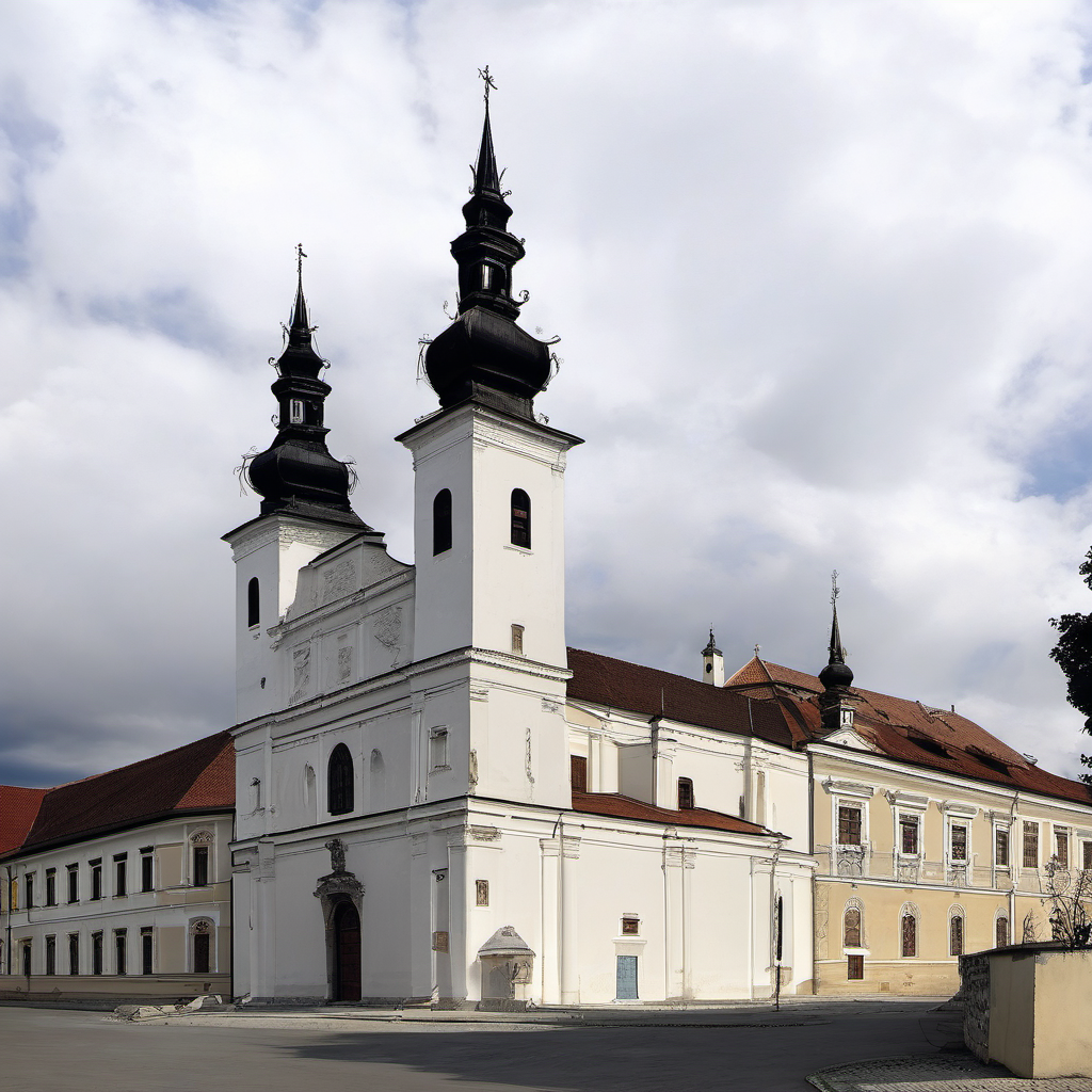 Historická podoba – klášter milosrdných bratří (Valtice)