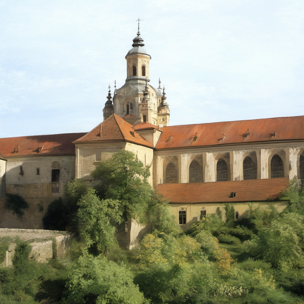 Historická podoba – Kladrubský klášter