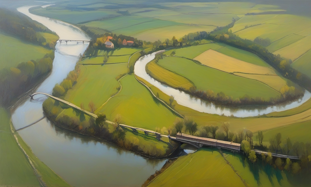 Kohnův most – aerial