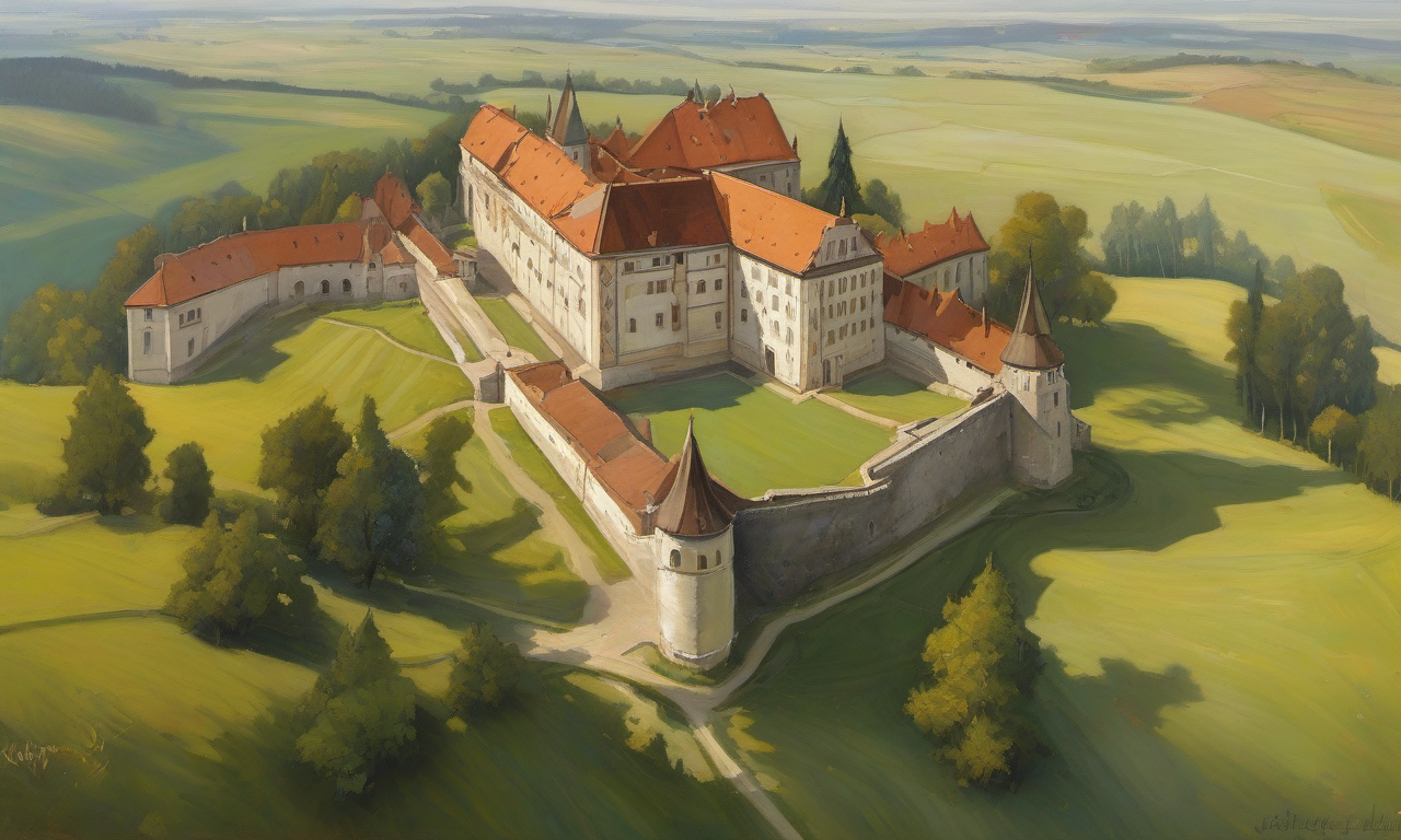 Kolovratský palác ve Valdštejnské – aerial
