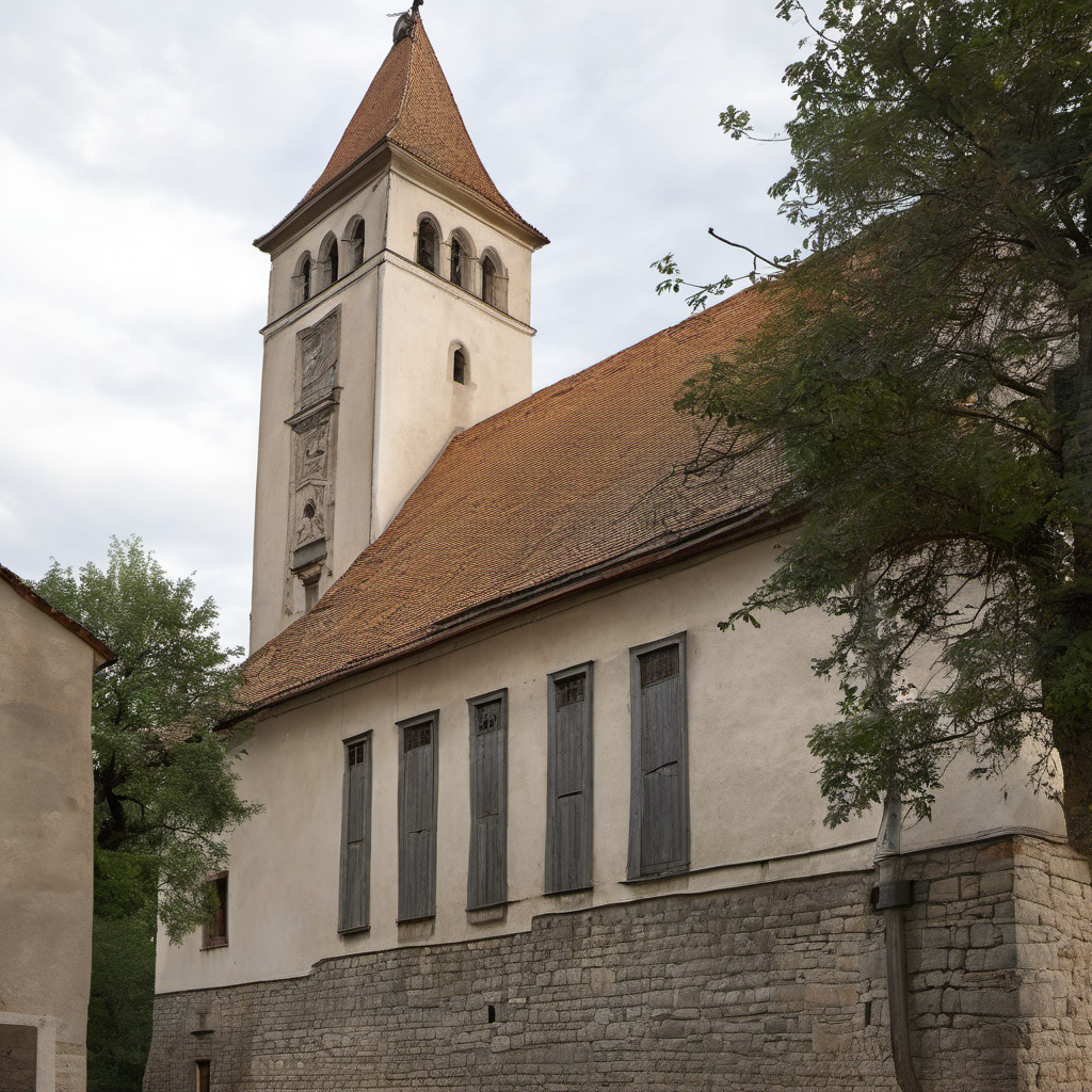 Historická podoba – kostel Božského srdce Páně (Blažovice)