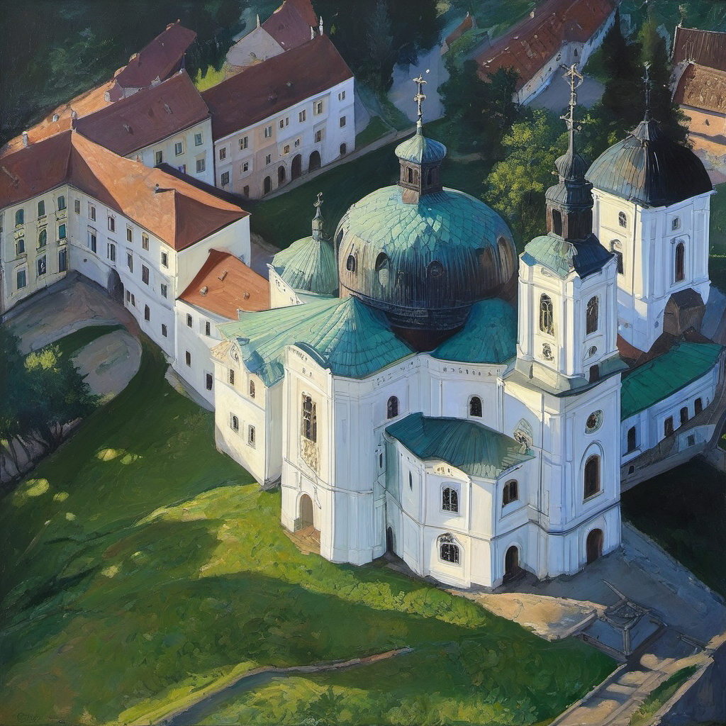 Historická podoba – kostel Jména Panny Marie (Křtiny)