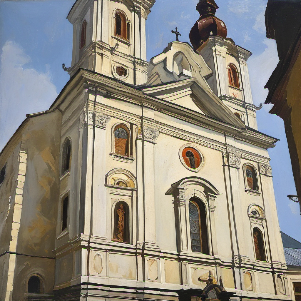 Historická podoba – Kostel Nanebevzetí Panny Marie (Žatec)