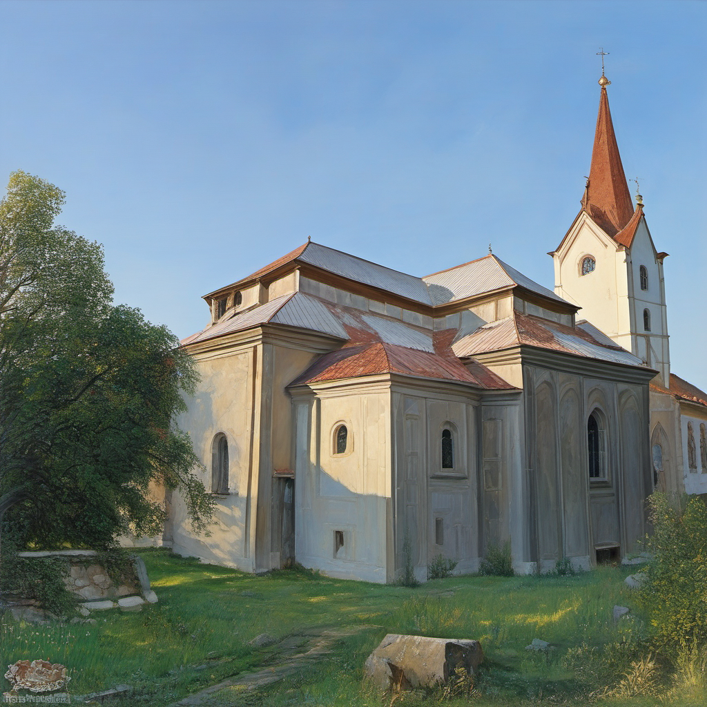 Historická podoba – kostel Nanebevzetí Panny Marie (Bernartice)