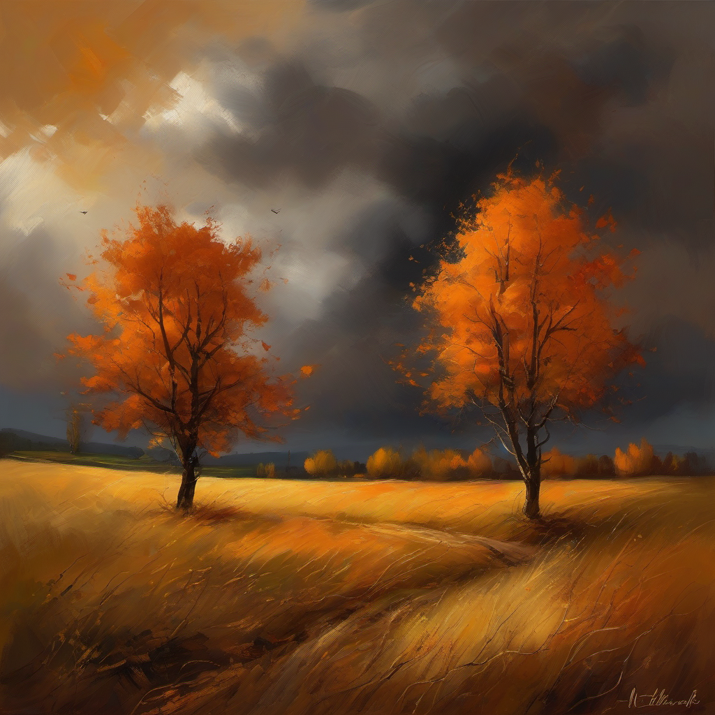 kostel Nanebevzetí Panny Marie (Bublava) – autumn