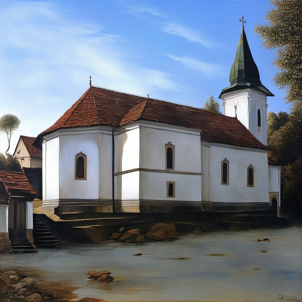Historická podoba – Kostel Nanebevzetí Panny Marie (Diváky)