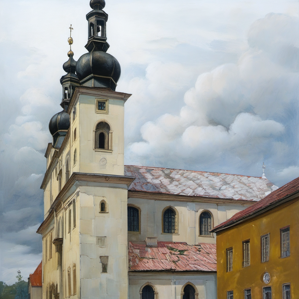 Historická podoba – Kostel Nanebevzetí Panny Marie (Kojetín I-Město)