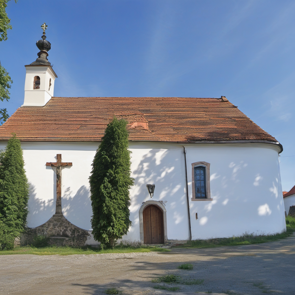 Historická podoba – kostel Nanebevzetí Panny Marie (Milíčovice)