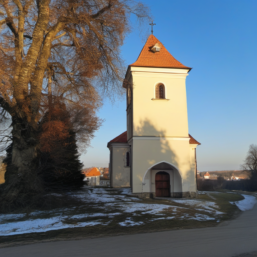 Historická podoba – Kostel Nanebevzetí Panny Marie (Rychtářov)