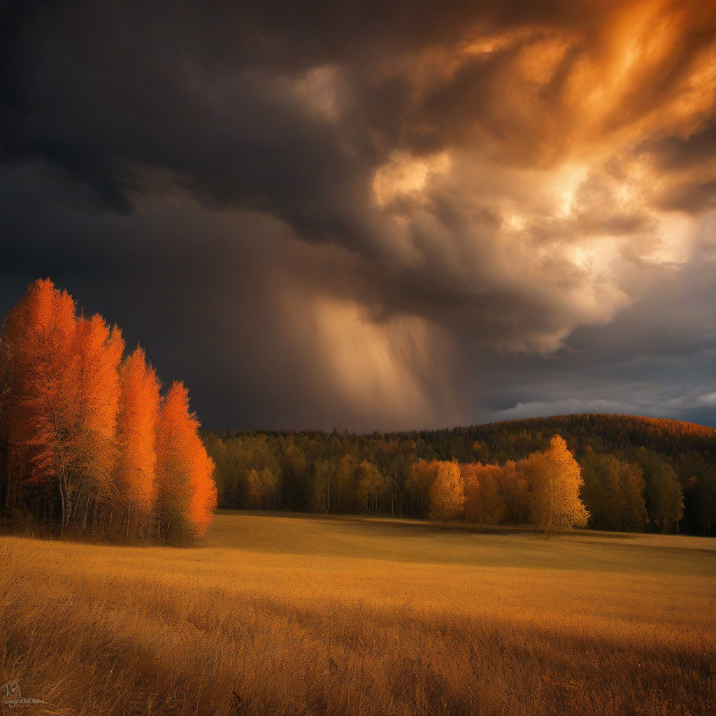 kostel Nanebevzetí Panny Marie (Stálky) – autumn